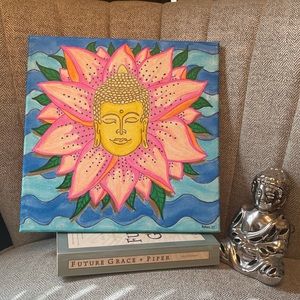 “Floating Lotus” Original Artwork by Karmically Sound Art